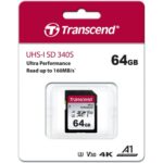 Transcend 64GB 340S UHS-I A1 SDXC Card - Image 2