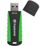 Transcend 64GB JetFlash 810 USB 3.1 Gen 1 Flash Drive (Green/Black) - Image 2