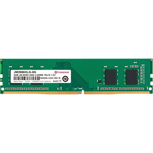Transcend 8GB DDR4 2666 1Rx16 Desktop Memory