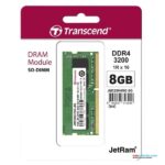 Transcend 8GB (1 X 8GB) JetRam DDR4 3200MHz CL22 SO-DIMM 1Rx16 Laptop RAM - Image 2