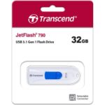 Transcend JetFlash 790 32GB Pen Drive (White) - Image 3