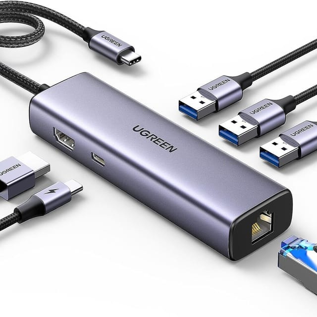 Ugreen 6 In 1 Usb C Multiport Docking Station