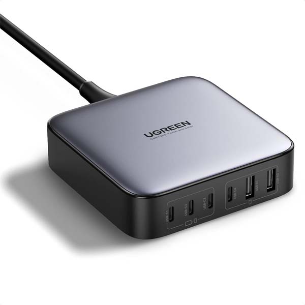 Ugreen Cd271 Nexode 200W 6-Port Gan Desktop Fast Charger