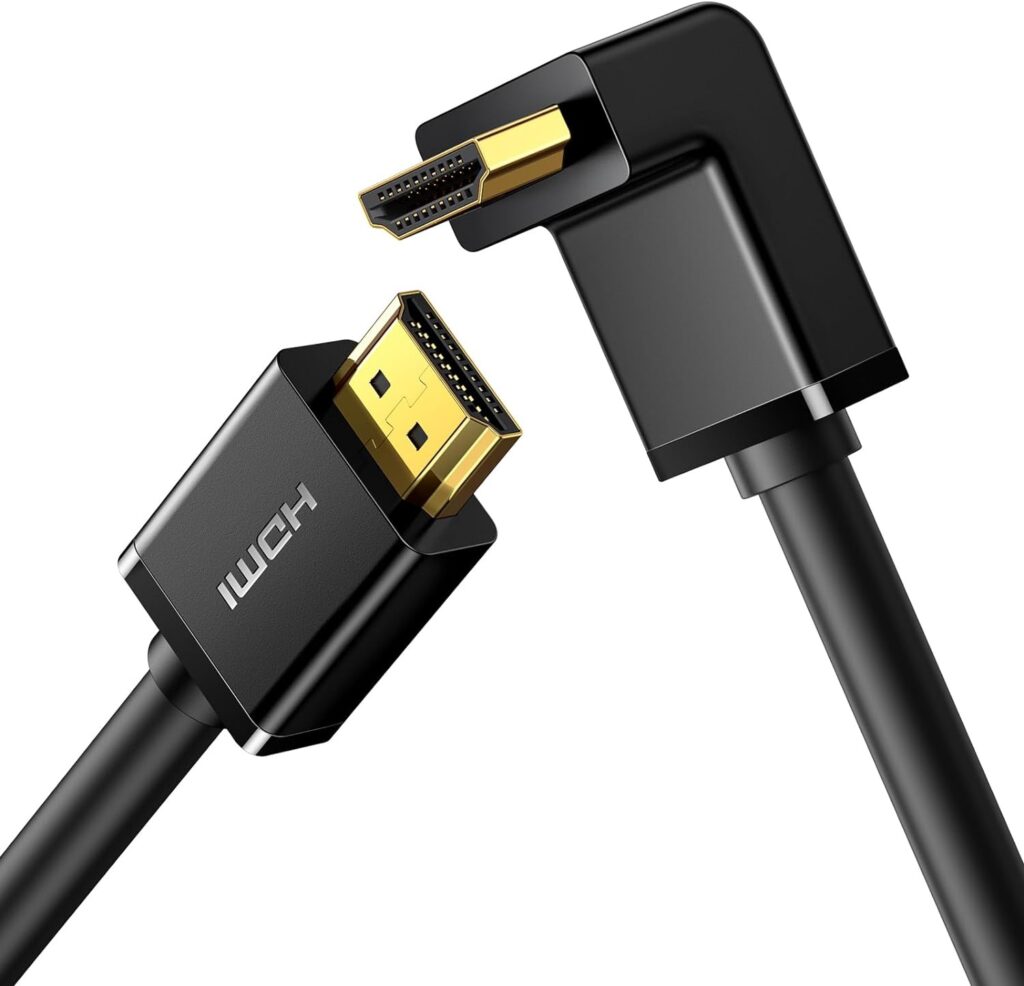 Ugreen HD103 Hdmi Cable Right Angle 90 Degree 1M (Black)