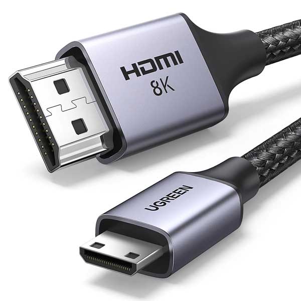 Ugreen HD163 Mini HDMI to HDMI 8K Cable 1m (15514)