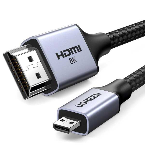 Ugreen HD164 Micro HDMI to HDMI 8K Cable 2m (15517)
