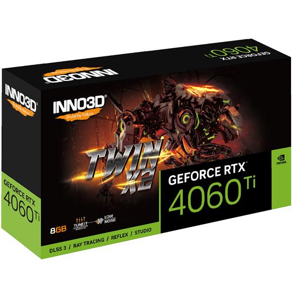 INNO3D Geforce RTX 4060 TI 8gb Twin X2 Graphics Card