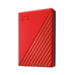 WD My Passport 5 TB External Hard Disk Drive – Red