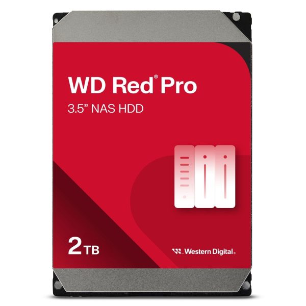Western Digital 2TB Red Pro 7200 rpm SATA III 3.5" Internal NAS HDD