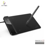 XP-PEN StarG430S Graphics Drawing Tablet Signature Tablet Pen Tablet 4x3 Size, 8192 Levels of Pressure Sensitivity, Battery Free Stylus and 20 Replacement Nibs (Black) - Image 2