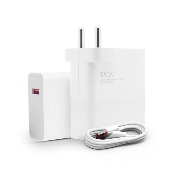Xiaomi 120W HyperCharge Adapter Combo for Laptops Tablets White