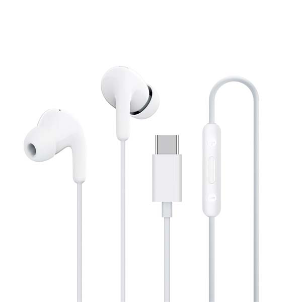 Xiaomi Type-C in-Ear Earphones with 12.4mm Drivers (White)