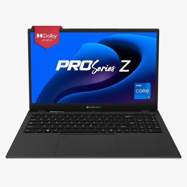 ZEBRONICS NBC 5S Intel Core i7 12th Gen 1255U Laptop - (16 GB RAM 3200MHz/ 512 GB M.2 SATA SSD/Windows 11 Home) 15.6” 1080p