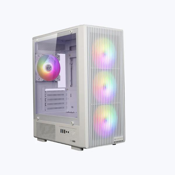 ZEBRONICS Zeb Grid mATX Motherboard (White)