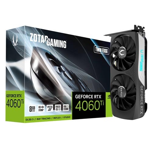 ZOTAC GEFORCE RTX 4060 TI TWIN EDGE 8GB