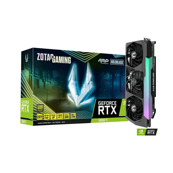ZOTAC RTX 3090 Ti AMP Extreme Holo 24GB Gaming Graphics Card 1