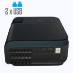 Zebronics Zeb-LP3500 (3800 lm / 2 Speaker) Portable Projector (Black) - Image 2