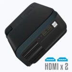 Zebronics Zeb-LP3500 (3800 lm / 2 Speaker) Portable Projector (Black) - Image 3