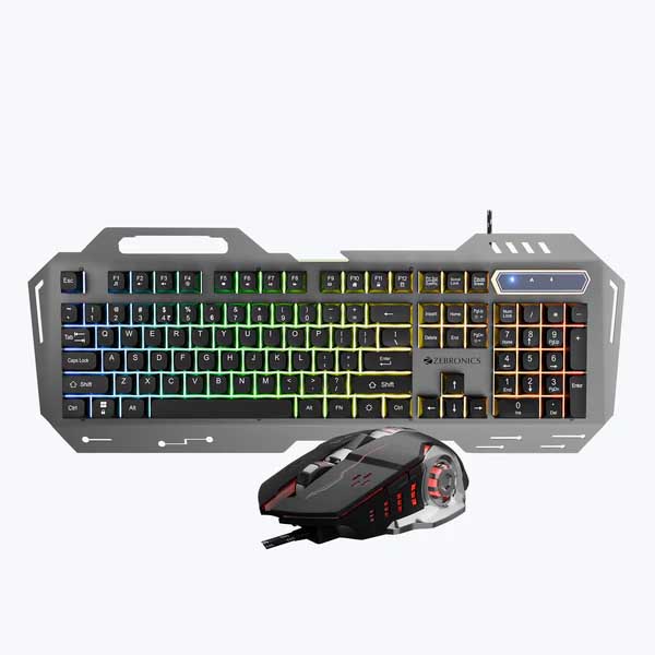 Zebronics Zeb Transformer 3 Gaming Keyboard & Mouse Combo (Black)