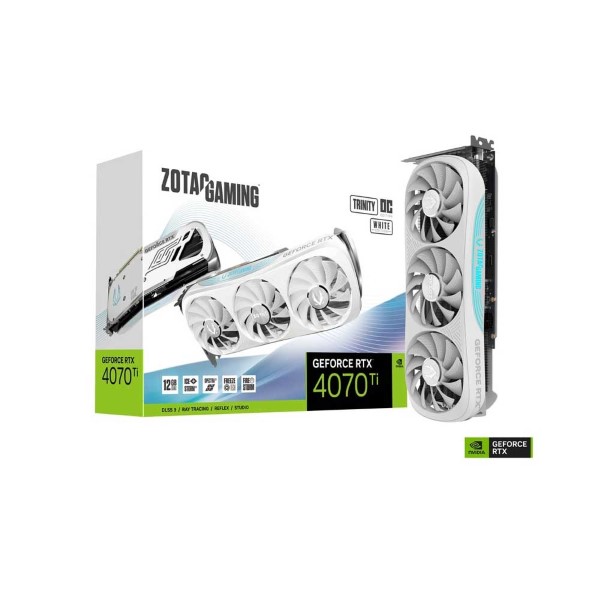 Zotac RTX 4070 TI Trinity White