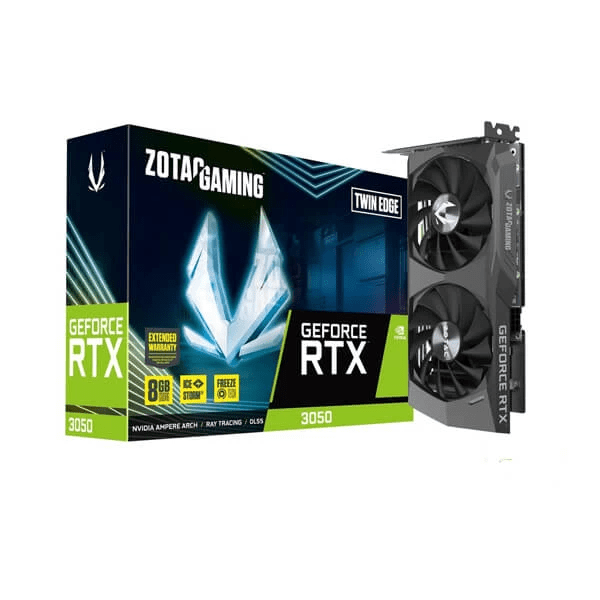 Zotac RTX 3050 Twin Edge LHR 8GB Gaming Graphics Card 1