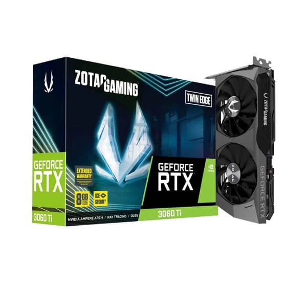 Zotac RTX 3060 Ti Twin Edge LHR 8GB Gaming Graphics Card 1