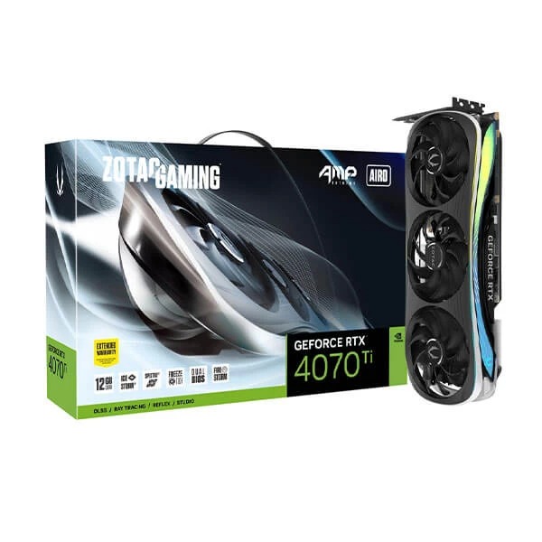 Zotac RTX 4070 Ti AMP Extreme AIRO 12GB Gaming Graphics Card 1
