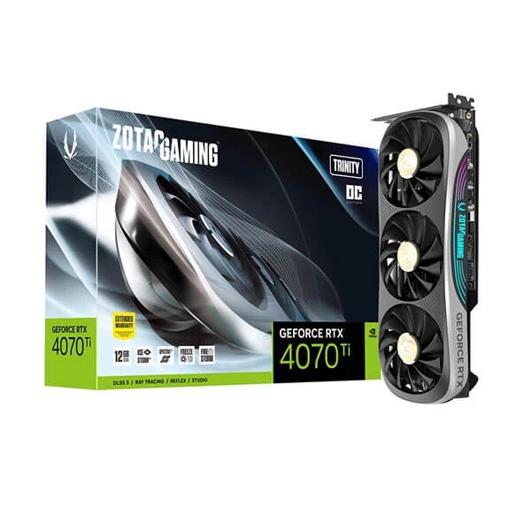 Zotac RTX 4070 Ti Trinity OC 12GB Gaming Graphics Card 1