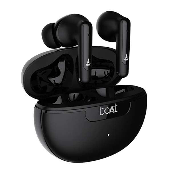 boAt Airdopes 161 ANC TWS Earbuds w/ 32 dB ANC (Black)