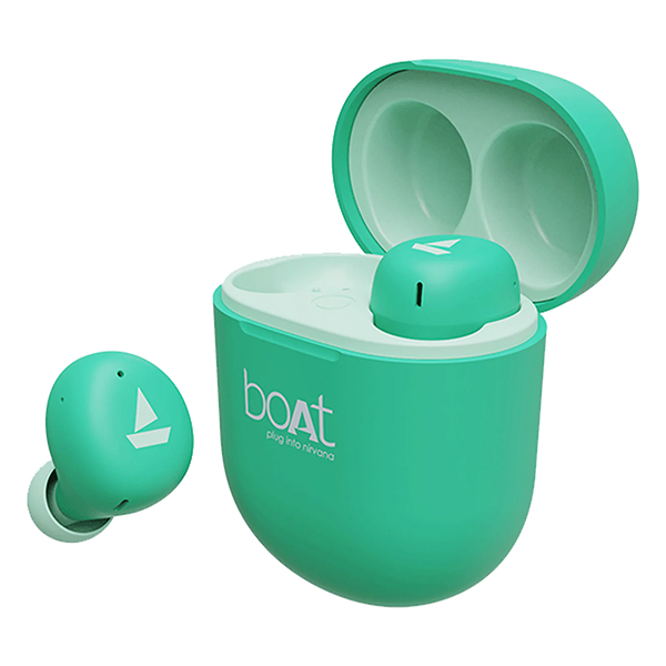 boAt Airdopes 381 MINT GREEN