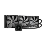 corsair h170i elite lcd black ai 1