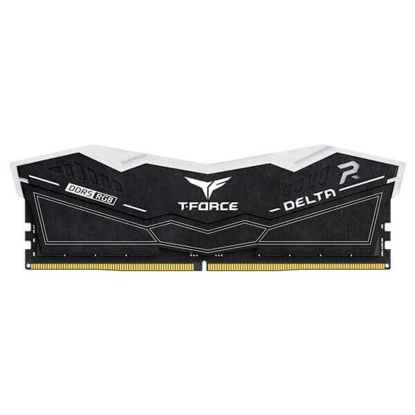 TeamGroup T-Force Delta RGB 16GB (16GBx1) DDR5 5200MHz Desktop RAM (Black)