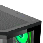 Ant Esports Crystal X11 (ATX) Mid Tower Cabinet (Black)