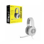 Corsair HS55 STEREO Wired Gaming Headset (White)