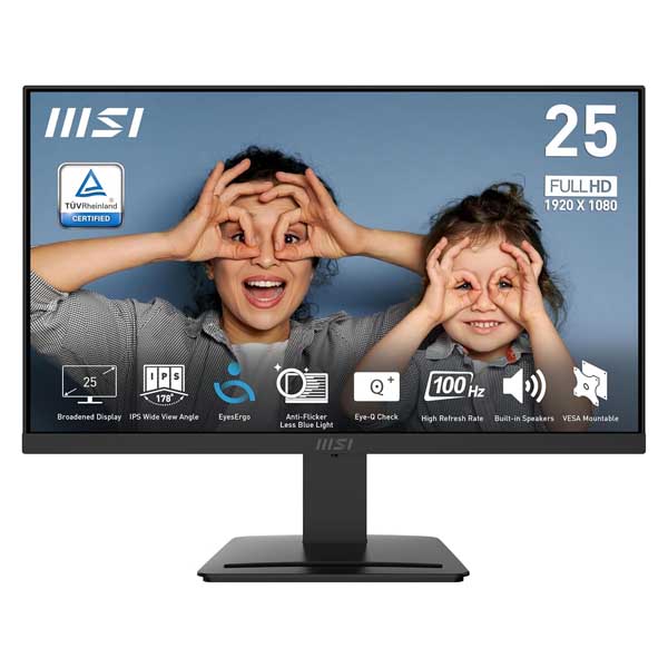 msi PRO MP253 24.5-inch IPS 1920 x 1080 (FHD) Computer Monitor (Black)