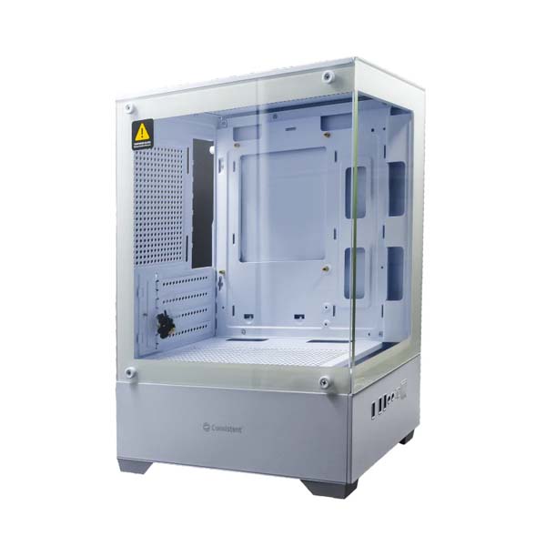 Consistent PC Case (CIP501) White Computer Case | Gaming Cabinet - White | Support ATX