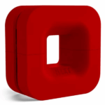 Nzxt Puck Magnetic Cable Management + Headset Mount - Red