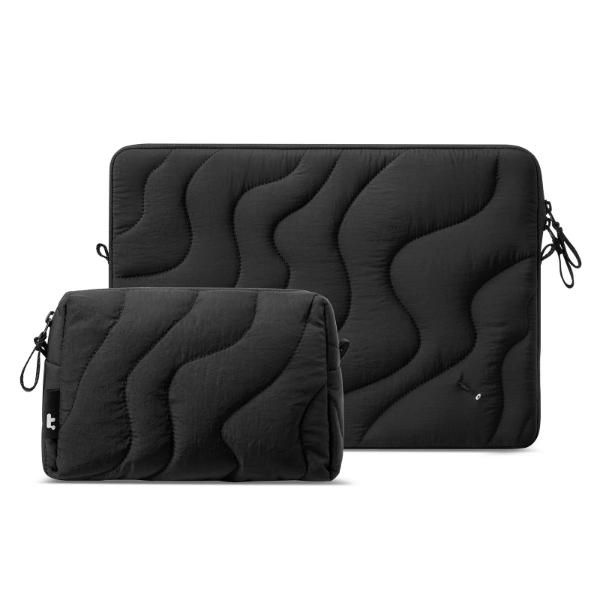 tomtoc Terra-A27 Laptop Sleeve Kit for 14 inch MacBook Pro (Black)
