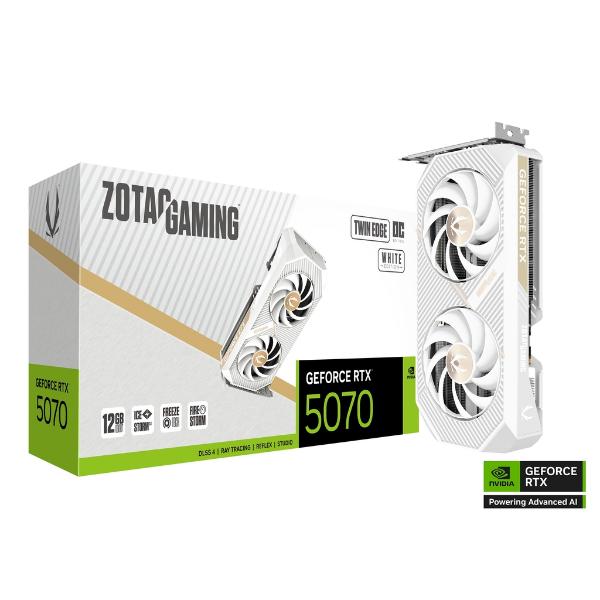 ZOTAC GAMING GeForce RTX 5070 Twin Edge OC White Edition